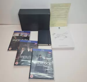 Sherlock Limited Edition No#0230 Complete Series 1-3 Blu-Ray Boxset Rare - Picture 1 of 14