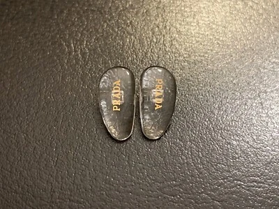 Almohadillas nasales de repuesto de 15 mm para anteojos/gafas de sol PRADA logotipo dorado atornillables Foto 1 de 4