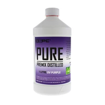 XSPC PURE Premix Distilled Watercooling Liquid Coolant - UV Purple - Image 1 of 4