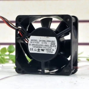 NMB 2410ML-05W-B67 6025 24V 0.17A Ventilador de refrigeración doble bola 6CM - Imagen 1 de 5