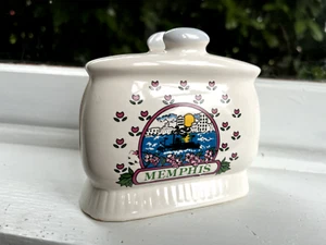 Vintage Memphis Ceramic Napkin Holder Tennessee 80s 90s Retro - Bild 1 von 16