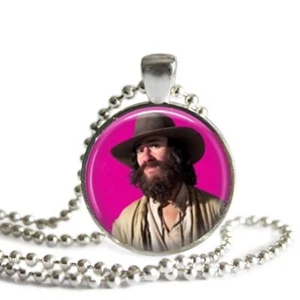 Our Flag Means Death Jim Jimenez 1 Inch Silver Plated Pendant Necklace Handmade - Picture 1 of 5