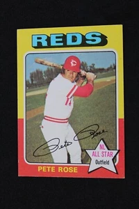 1975 TOPPS BASEBALL CARD PETE ROSE #320 - Foto 1 di 6