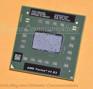 AMD Turion 64 X2 Dual Core TL-58 1.9 GHz Laptop CPU Processor TMDTL58HAX5DC - Picture 1 of 3