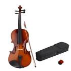 1/8 Suitable For 4-5 Years Old Kids Acoustic Violin+Case+Bow+Rosin Natural Color
