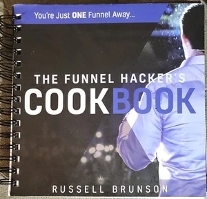 Russell Brunson THE FUNNEL HACKER'S COOKBOOK 2017 Spiral ClickFunnels EXCELLENT - Picture 1 of 4