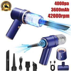 Wireless Vacuum Cleaner Car Handheld Vaccum Powerful Suction USB Rechargeable - Picture 1 of 10