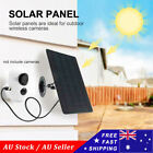 Outdoor Solar Panel Charge For Battery Security Camera with  USB cable charge