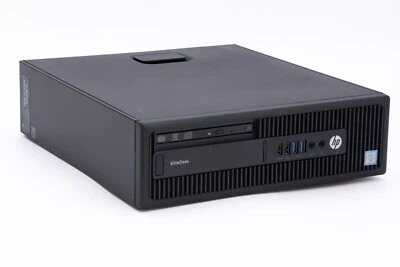 HP Desktop EliteDesk 800 G2 Intel Core i7 6th Gen 16GB RAM 256GB SSD Windows 10 - Image 1 of 4