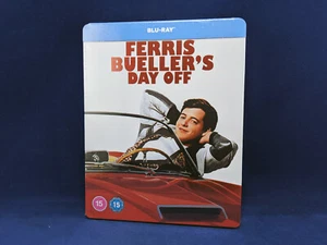 FERRIS BUELLER'S DAY OFF Steelbook Bluray VF John Hughes Matthew Broderick NEW - Photo 1/8