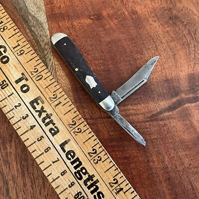 RARE Vintage AJ Jordan Cutlery Co. St Louis 2 blades Pocket Knife Read L@@K!! - Image 1 of 4