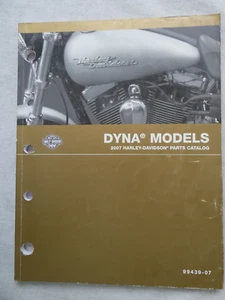 Harley Davidson 2007 DYNA Models PARTS CATALOG  99439-07 - Bild 1 von 6