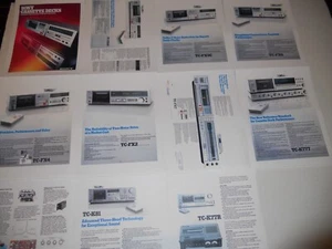 Folleto de cubiertas de casete Sony 1981 11 páginas, artículos, especificaciones de información TC-FX6c, FX5,4,2 - Imagen 1 de 4