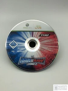 Smack Down vs Raw 2007 • Microsoft Xbox 360 • Estado muy bueno • solo disco - Imagen 1 de 2