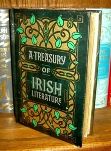 A Treasury of Irish Fairy and Folk Tales Bonded Leather Collectible NEW SEALED  - Picture 1 of 7