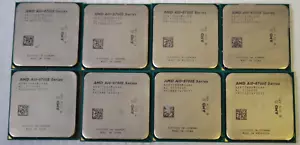 LOT OF 8 AMD PRO A10-8700E Quad-Core 2.8GHz 2M Socket AM4 Desktop CPU - Picture 1 of 2
