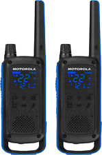 Motorola Talkabout T800 Zwei-Wege-Radios, 2er-Pack, schwarz/blau