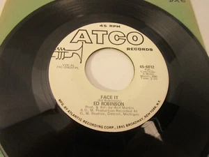 NORTHERN SOUL FUNK ED ROBINSON FACE IT / TEMPTATIONS ATCO VG+ breaks CN36 - Picture 1 of 2