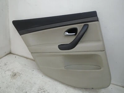 DK905275 03-07 SAAB 9-3 SEDÁN PANEL PUERTA INTERIOR TRASERO IZQUIERDO BEIGE OEM Foto 1 de 4