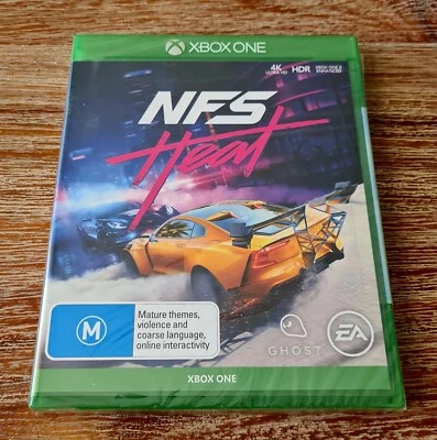 NFS / NEED FOR SPEED: HEAT (PAL) • MICROSOFT XBOX ONE • BRAND NEW + SEALED - Image 1 of 2