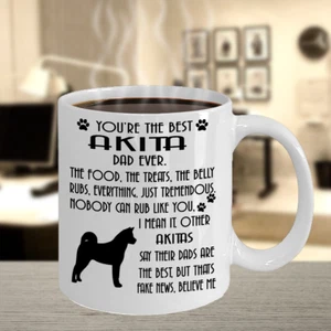 Perro Akita, Akita Inu, Akita Ken, perros Akita, gran perro japonés, regalo perro, tazas, taza - Imagen 1 de 9