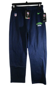NWT Nike Seattle Seahawks Youth Therma-FIT Sideline Performance Pants XL Navy - Picture 1 of 2
