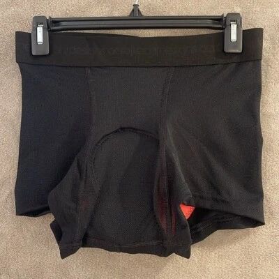 NWT BIKE SHORT Men’s M Black Aero Tech Designs SMPS604BK M’s Shorty Liner Shorts - Image 1 of 4