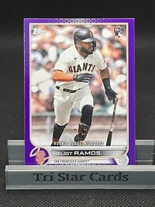 Heliot Ramos 2022 Topps Update Meijer Purple Debut #US17 San Francisco Giants - Picture 1 of 2