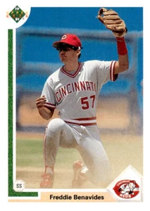 1991 Upper Deck Final Edition #32F Freddie Benavides Rookie Cincinnati Reds - Picture 1 of 2