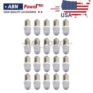 20x Super White BA9S LED Interior Instrument Panel Gauge Dash Light Bulbs 1815 - Picture 1 of 12
