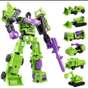Robot BHX Devastator Engineering Truck Combiner Action Figure Toys New In Stock - Picture 1 of 14