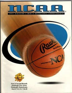 1997 NCAA Men's Basketball Tournament 1st & 2nd Round Program TEXAS WISC  - Picture 1 of 3