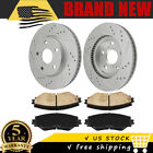 For TOYOTA PRIUS V 2012-2017 SCION xB 2008-2015 Front Drilled Rotors Brake Pads Toyota Prius