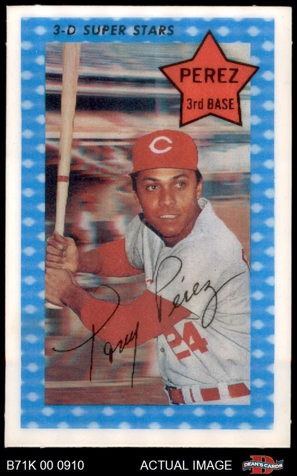 1971 Kellogg's #58 Tony Perez Reds HOF 8 - NM/MT - Image 1 of 1