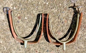 WW1 WW2 US Army Military Field Gear Cavalleria Cavallo Speroni - Foto 1 di 4