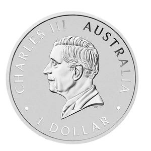 2025 1 oz Silber Kookaburra Münze 999 Australien 1 $ - Bild 1 von 11