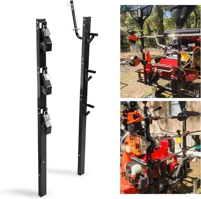 Remolque ECOTRIC 3 lugares herbicida portaequipajes montaje en paisaje camión remolque cerrado Foto 1 de 4