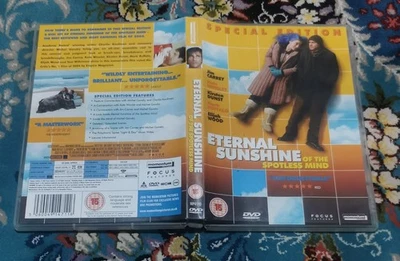 Eternal Sunshine of the Spotless Mind DVD Sci-fi Romance Film Jim Carrey - Image 1 of 2