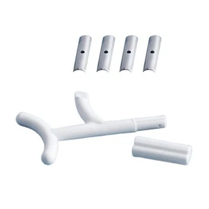 1pc Outdoor Archery Scraper Bow Stripper Portable Feather Fletching White - Picture 1 of 7