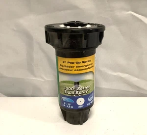 Rain Bird Profesional Doble Spray Pop-Up Aspersor Marrón 1/2" NPT x 2" 1802FDS - Imagen 1 de 3