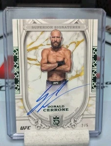 2024 Topps Royalty UFC DONALD CERRONE AUTO Green 2/5 Superior Signatures - Picture 1 of 2