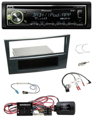 Pioneer DAB USB MP3 Lenkrad CD Autoradio für Opel Corsa D Schwarz 09-14 - Bild 1 von 4