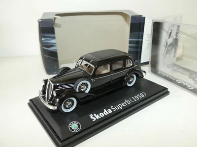 SKODA SUPERB 1938 Noir ABREX 1:43 - Photo 1/2