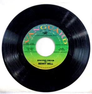 Benny Bell: Shaving Cream 1975 Vanguard VRS-35183 Terre Haute 1-C/1-C Press VG++ - Picture 1 of 4