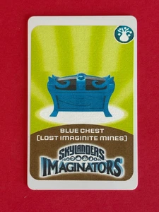 Skylanders Imaginators Lost Imaginite Mines Blue Chest NFC Card - Foto 1 di 1
