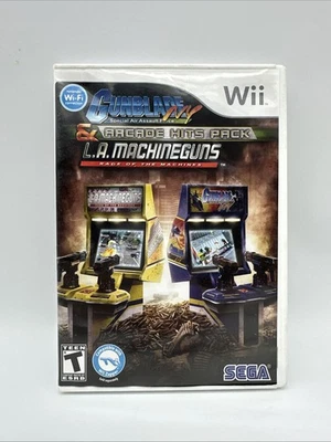 Gunblade NY & L.A. Machine Guns, Arcade Hits Pack (Nintendo Wii) CIB w/ Manual  - Image 1 of 4