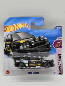 Ford Escort - Compact Kings 4/10 HOT WHEELS 1:64 1/64 - Foto 1 di 1
