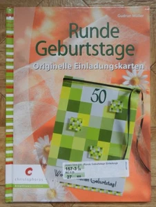 Runde Geburtstage: Originelle Einladungskarten von Gudrun Müller - Bild 1 von 4