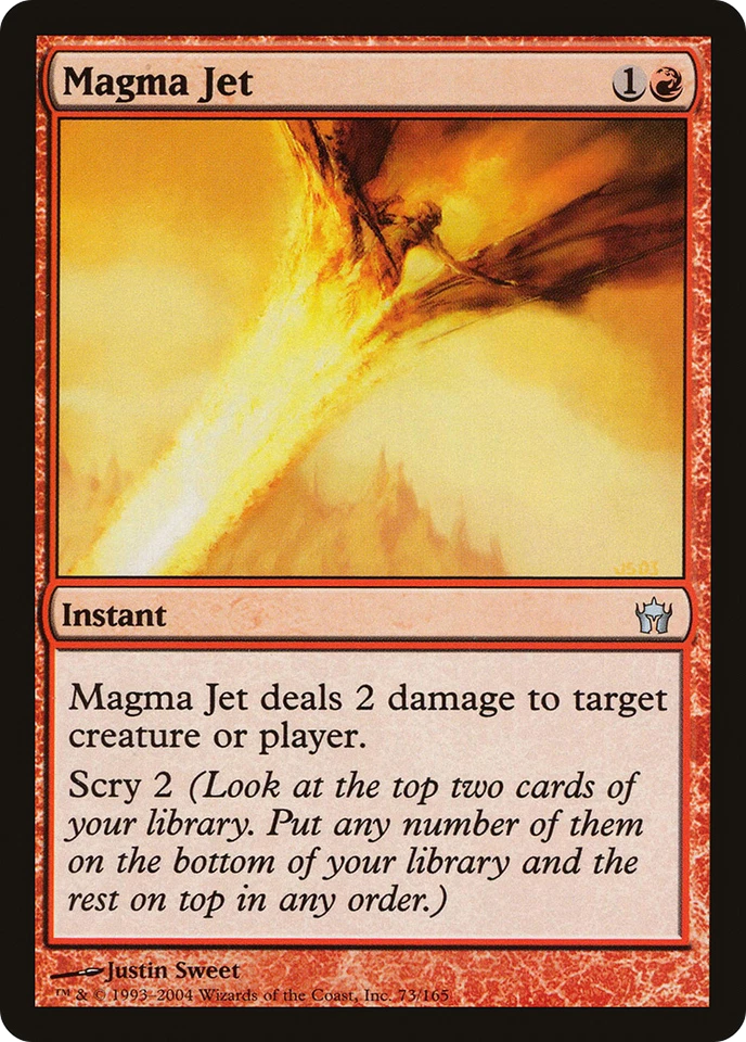 Magma Jet #73 (HP) Fifth Dawn 5DN Magic MTG - Image 1 of 1