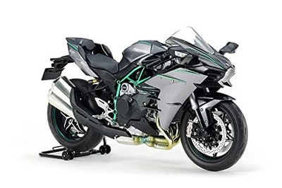 Tamiya 1/12 Kawasaki Ninja H2 CARBONIO Supercharged Bike Kit 14136 Moto NUOVO - Immagine 1 di 4